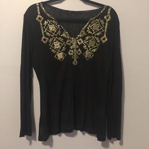 Summer top with beautiful bead work